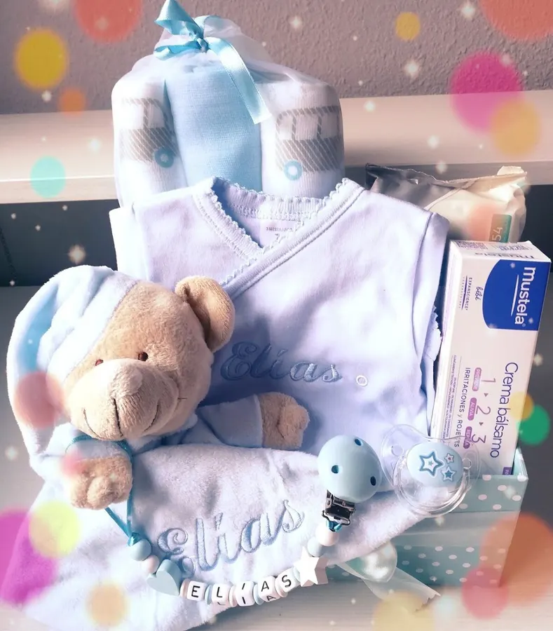 EntreTartasyPañales. Regalos personalizados bebés recién nacidos - Horcajo de Santiago